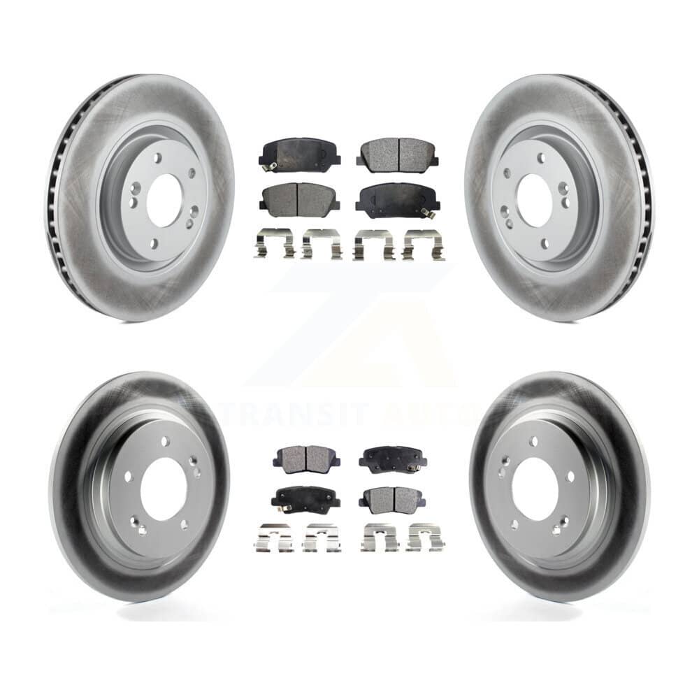 Transit Auto - KGT-101186 - Front and Rear Disc Brake Kits