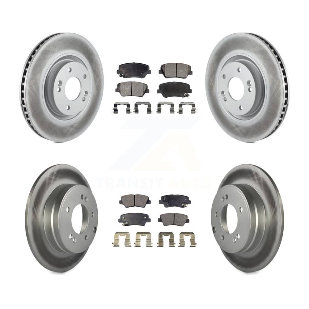 Transit Auto - KGT-101187 - Front and Rear Disc Brake Kits