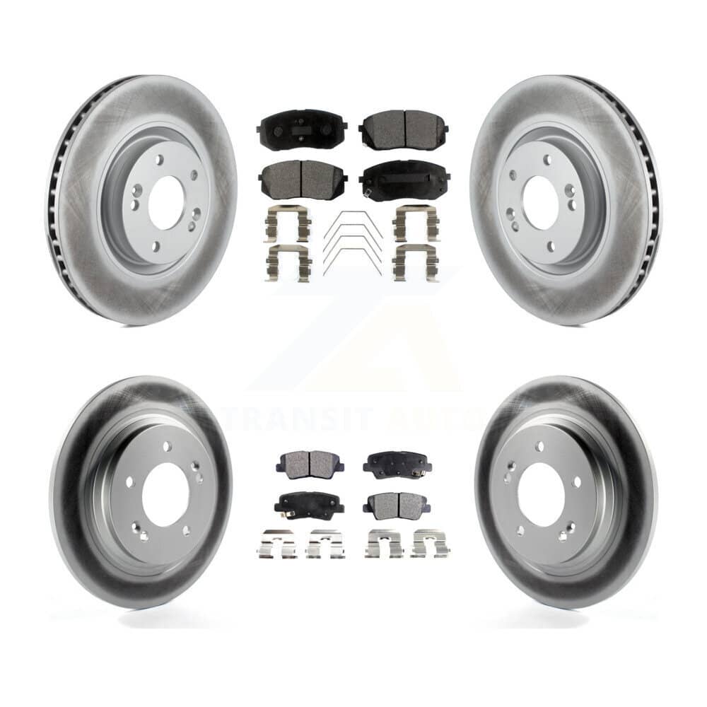 Transit Auto - KGT-101190 - Front and Rear Disc Brake Kits