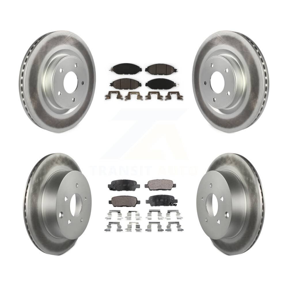 Transit Auto - KGT-101223 - Front and Rear Disc Brake Kits