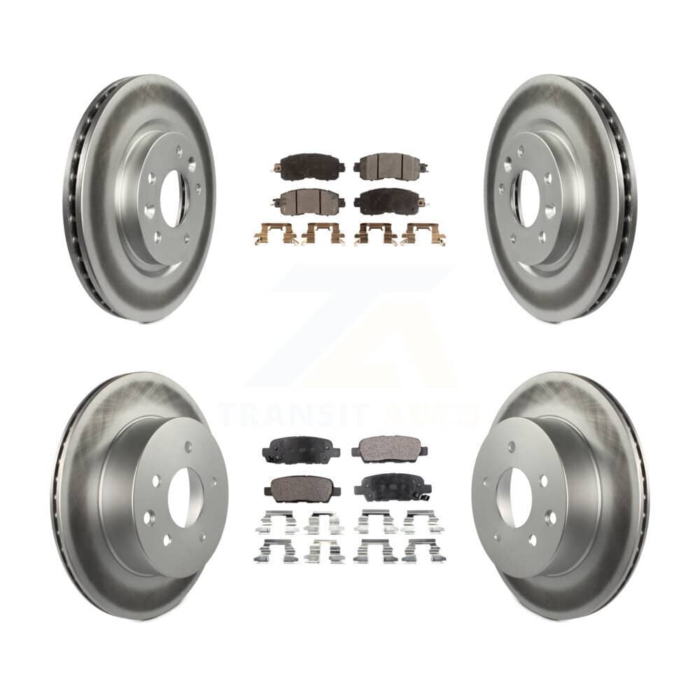 Transit Auto - KGT-101241 - Front and Rear Disc Brake Kits