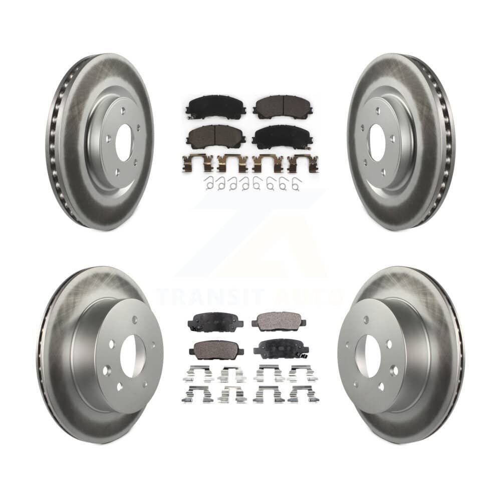 Transit Auto - KGT-101245 - Front and Rear Disc Brake Kits