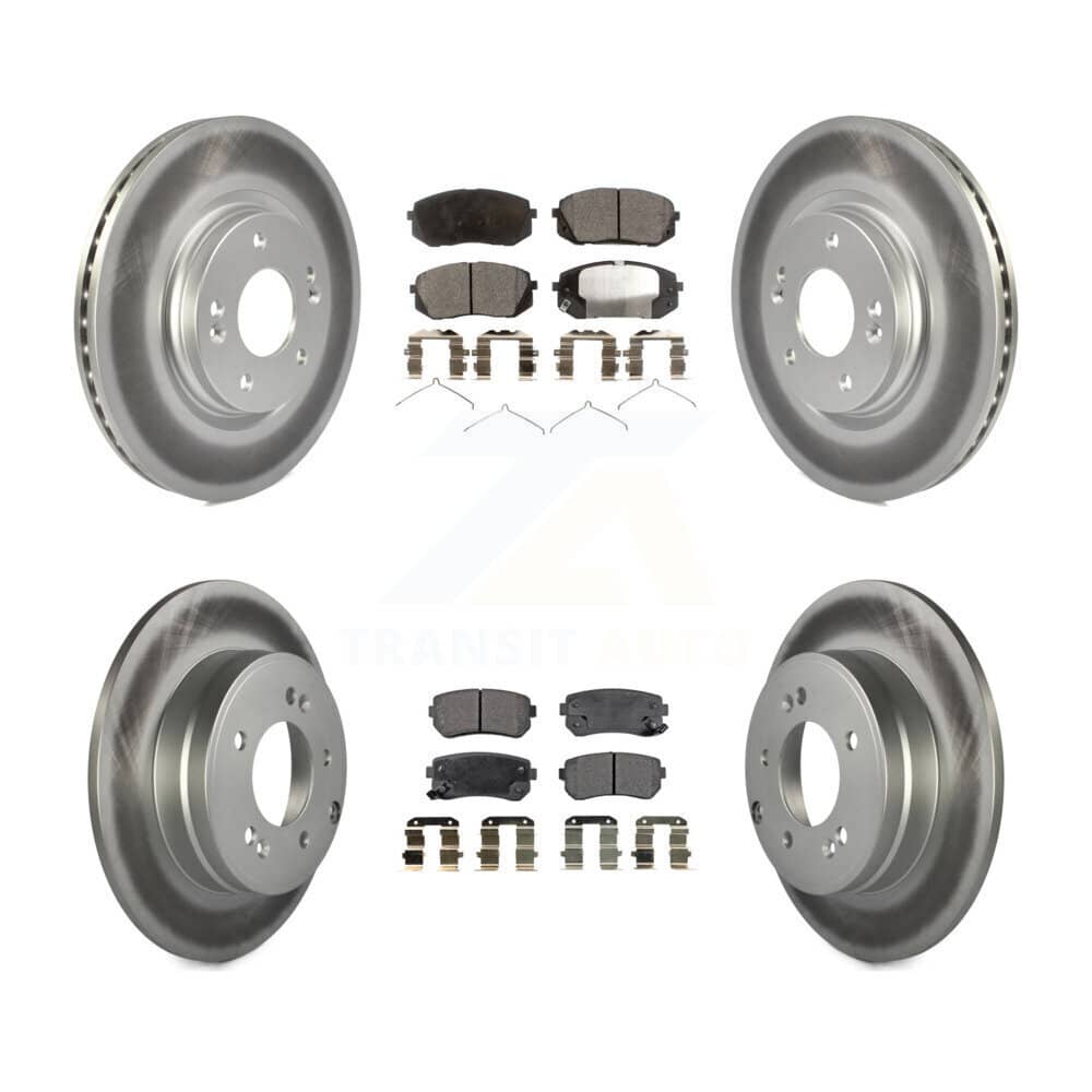 Transit Auto - KGT-101252 - Front and Rear Disc Brake Kits
