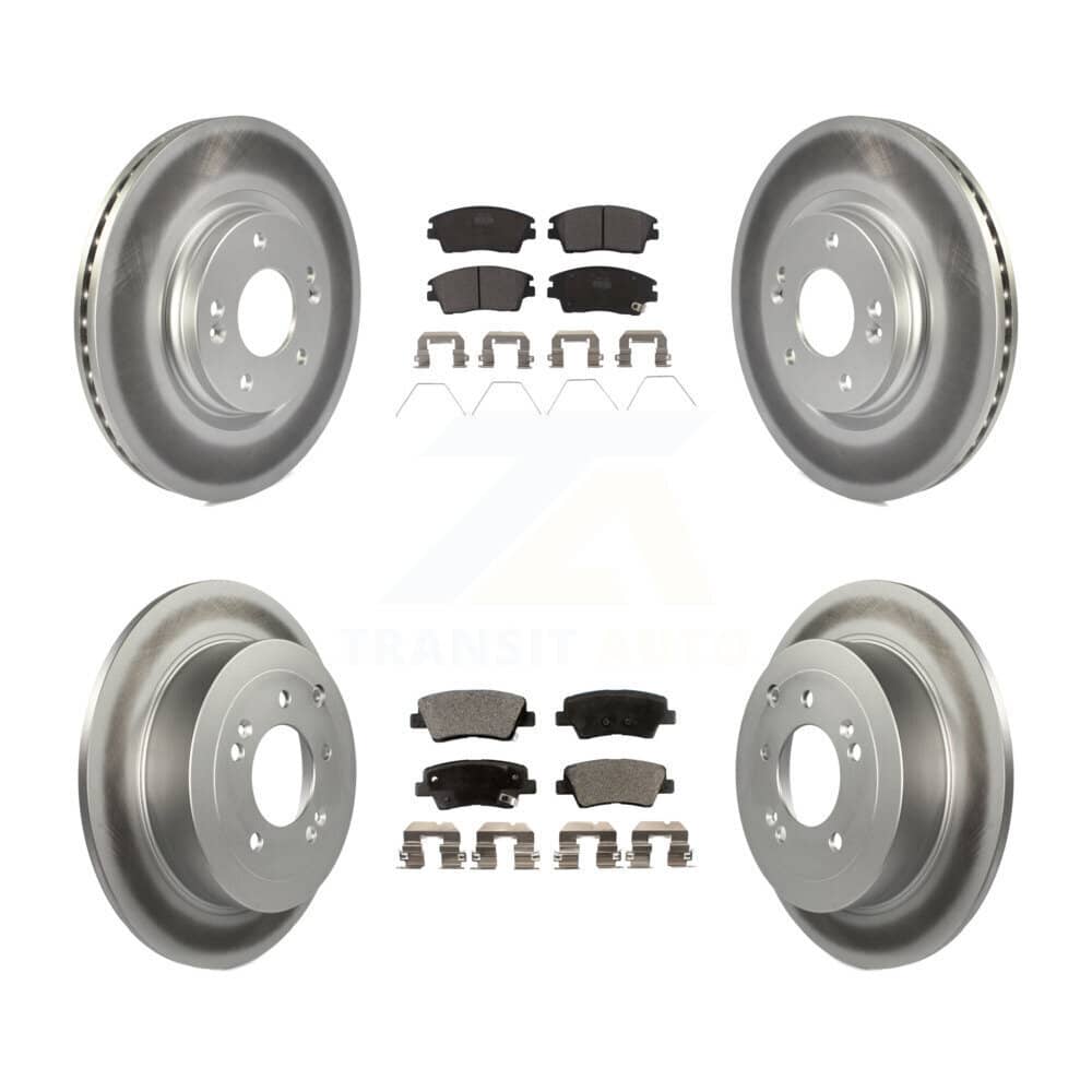 Transit Auto - KGT-101254 - Front and Rear Disc Brake Kits