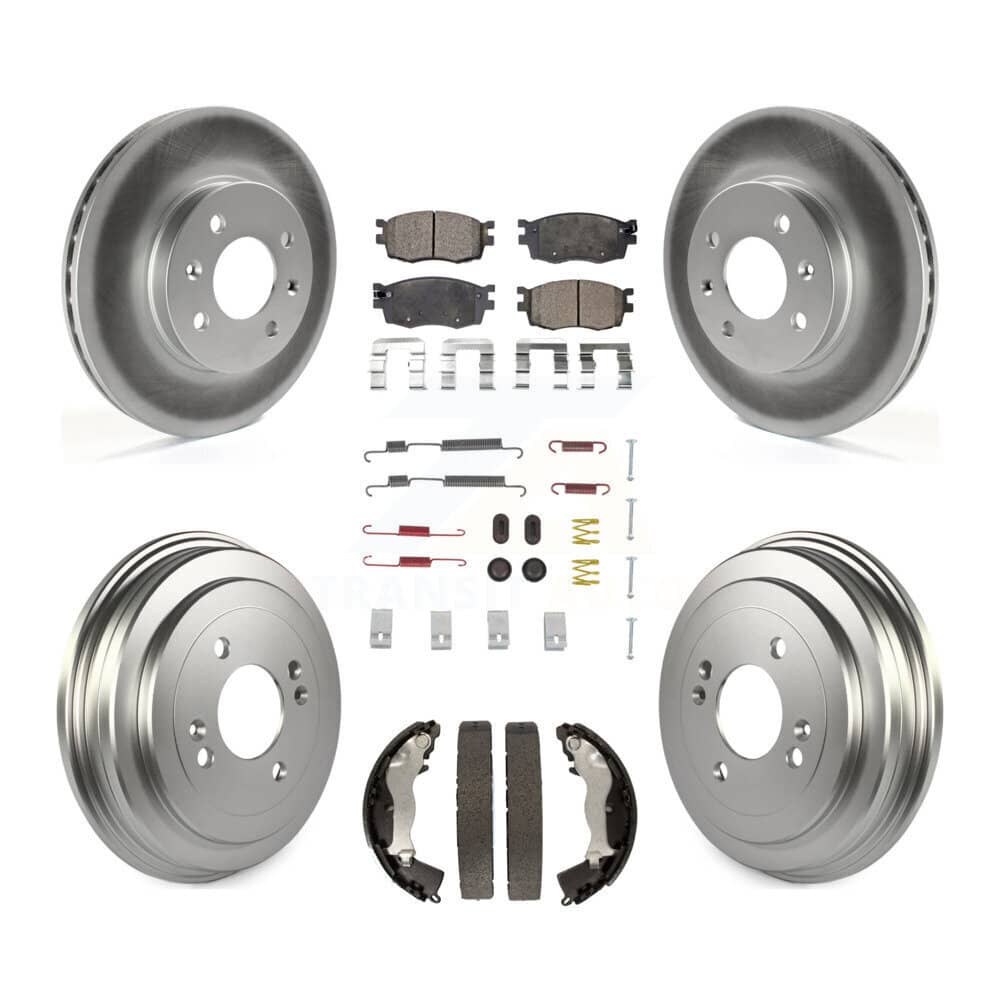 Transit Auto - KGT-101833 - Front and Rear Disc Brake Kits