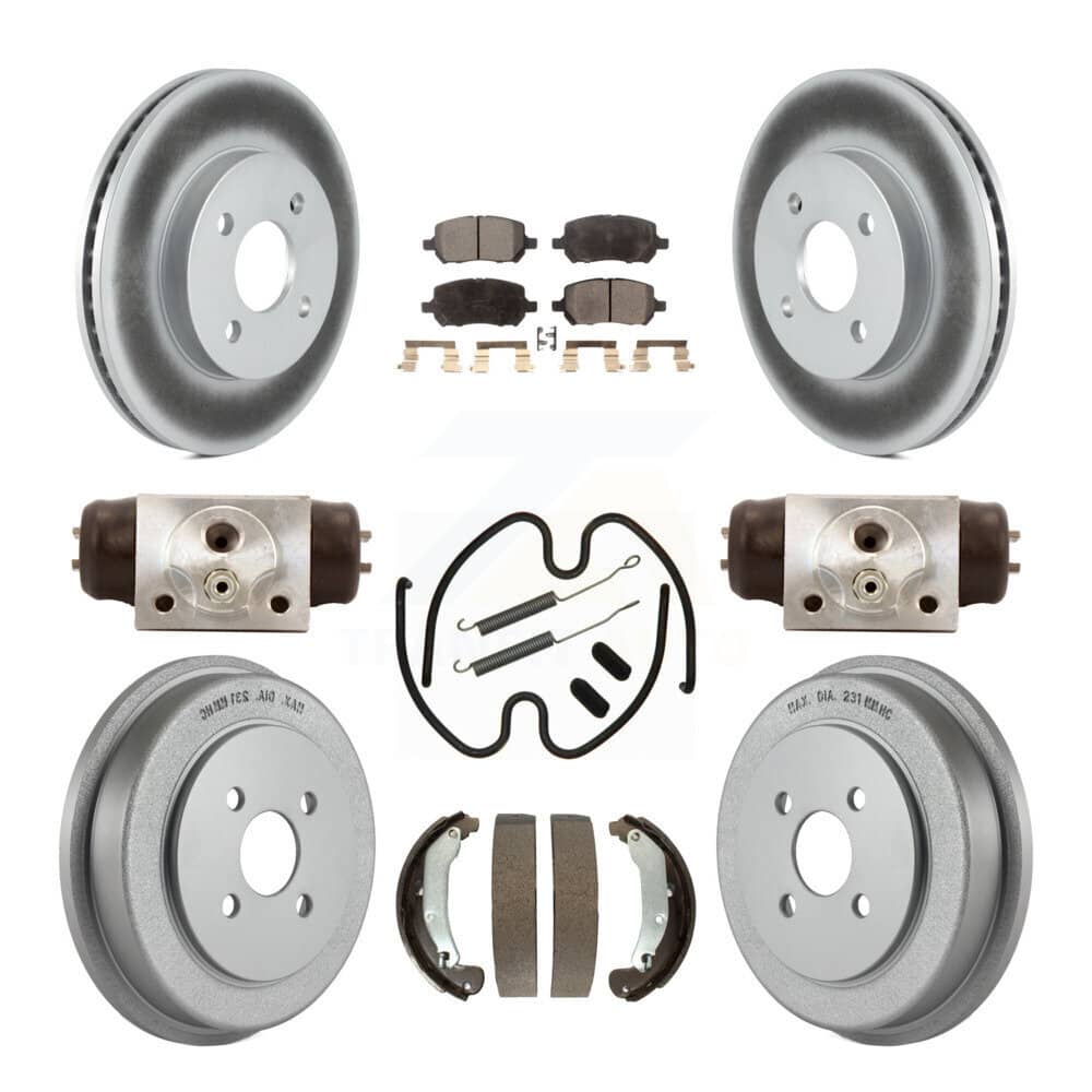 Transit Auto - KGT-101872 - Front and Rear Disc Brake Kits