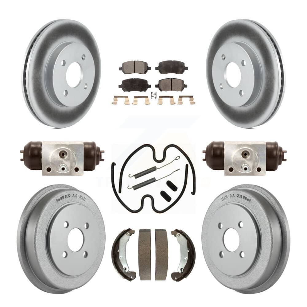 Transit Auto - KGT-101873 - Front and Rear Disc Brake Kits