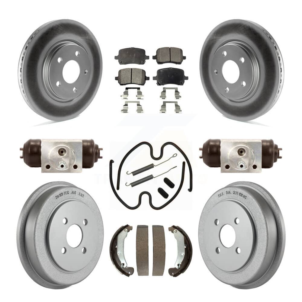 Transit Auto - KGT-101875 - Front and Rear Disc Brake Kits