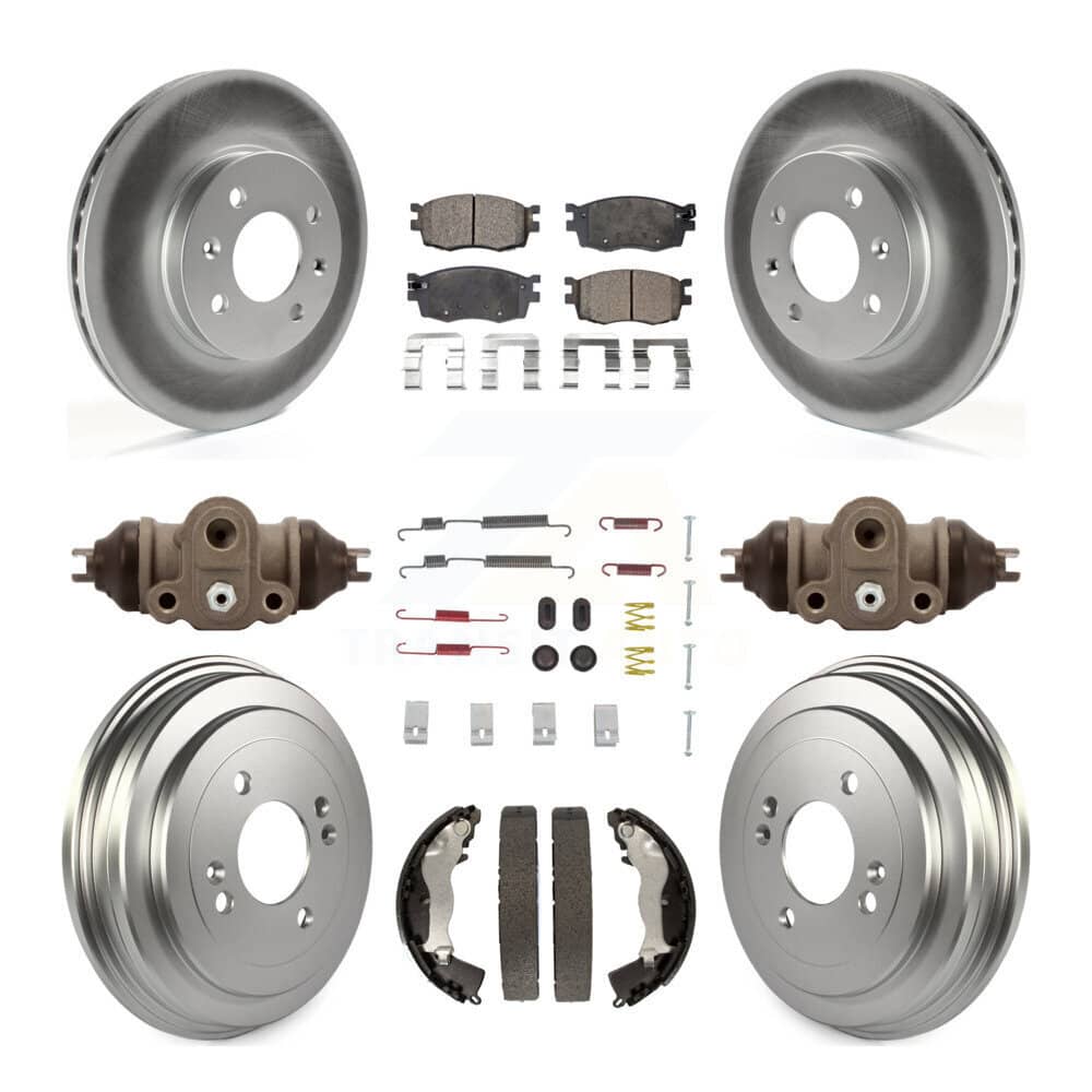 Transit Auto - KGT-101898 - Front and Rear Disc Brake Kits