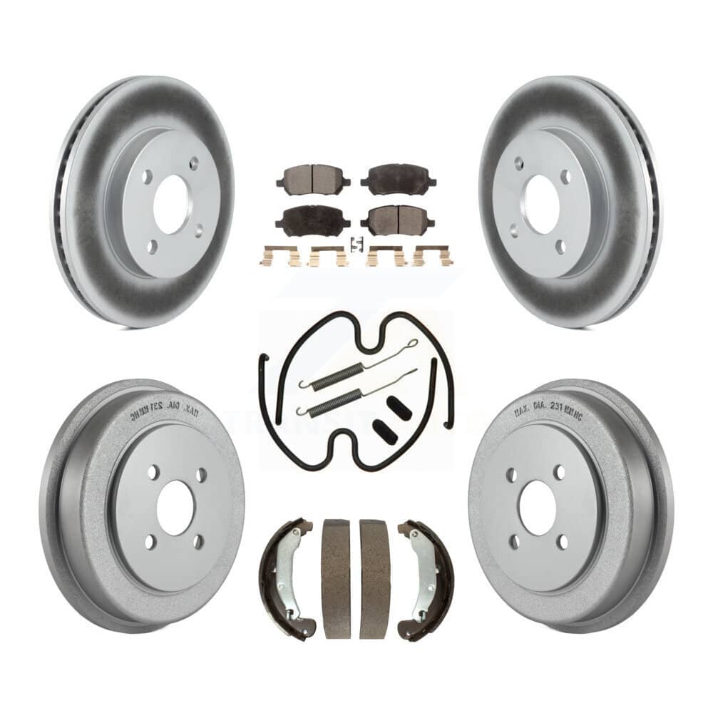 Transit Auto - KGT-101901 - Front and Rear Disc Brake Kits