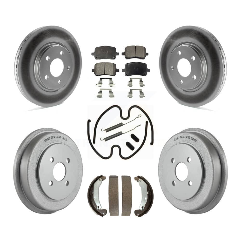 Transit Auto - KGT-101903 - Front and Rear Disc Brake Kits