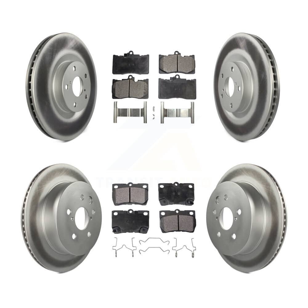 Transit Auto - KGT-102029 - Front and Rear Disc Brake Kits