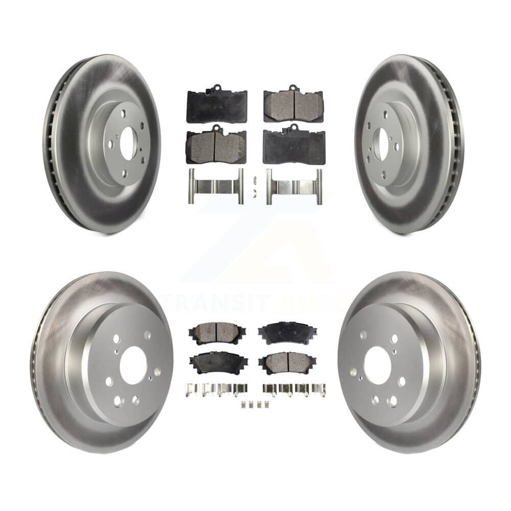 Transit Auto - KGT-102031 - Front and Rear Disc Brake Kits