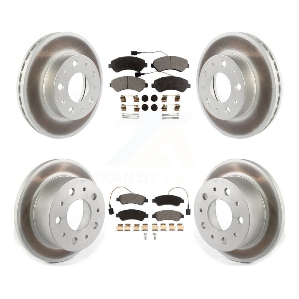Transit Auto - KGT-102124 - Front and Rear Disc Brake Kits