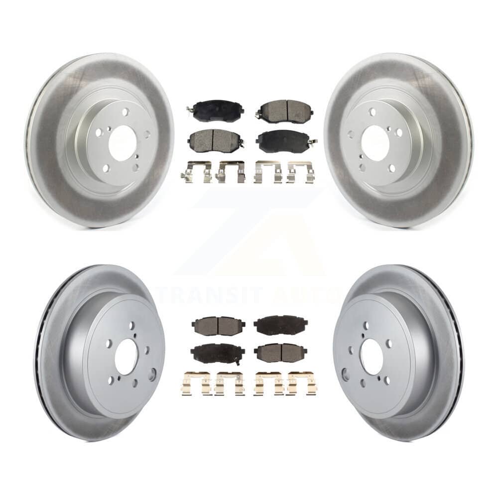 Transit Auto - KGT-102137 - Front and Rear Disc Brake Kits