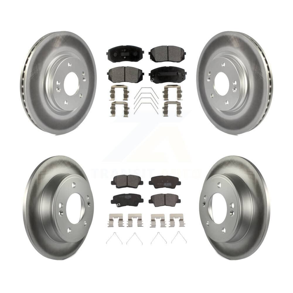 Transit Auto - KGT-102168 - Front and Rear Disc Brake Kits