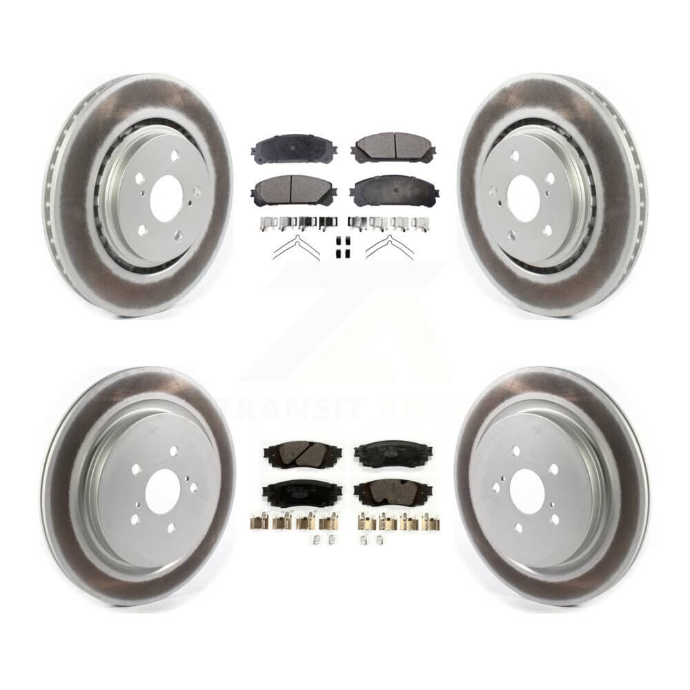 Transit Auto - KGT-102172 - Front and Rear Disc Brake Kits