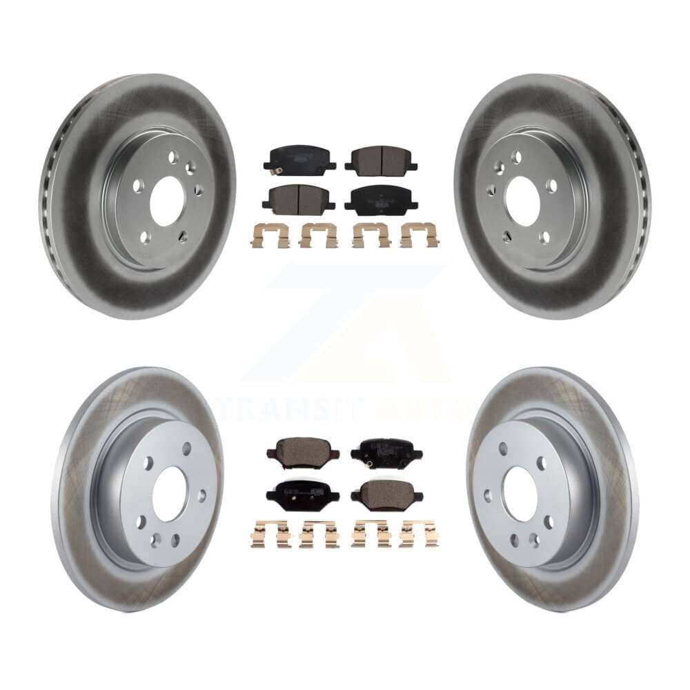 Transit Auto - KGT-102358 - Front and Rear Disc Brake Kits
