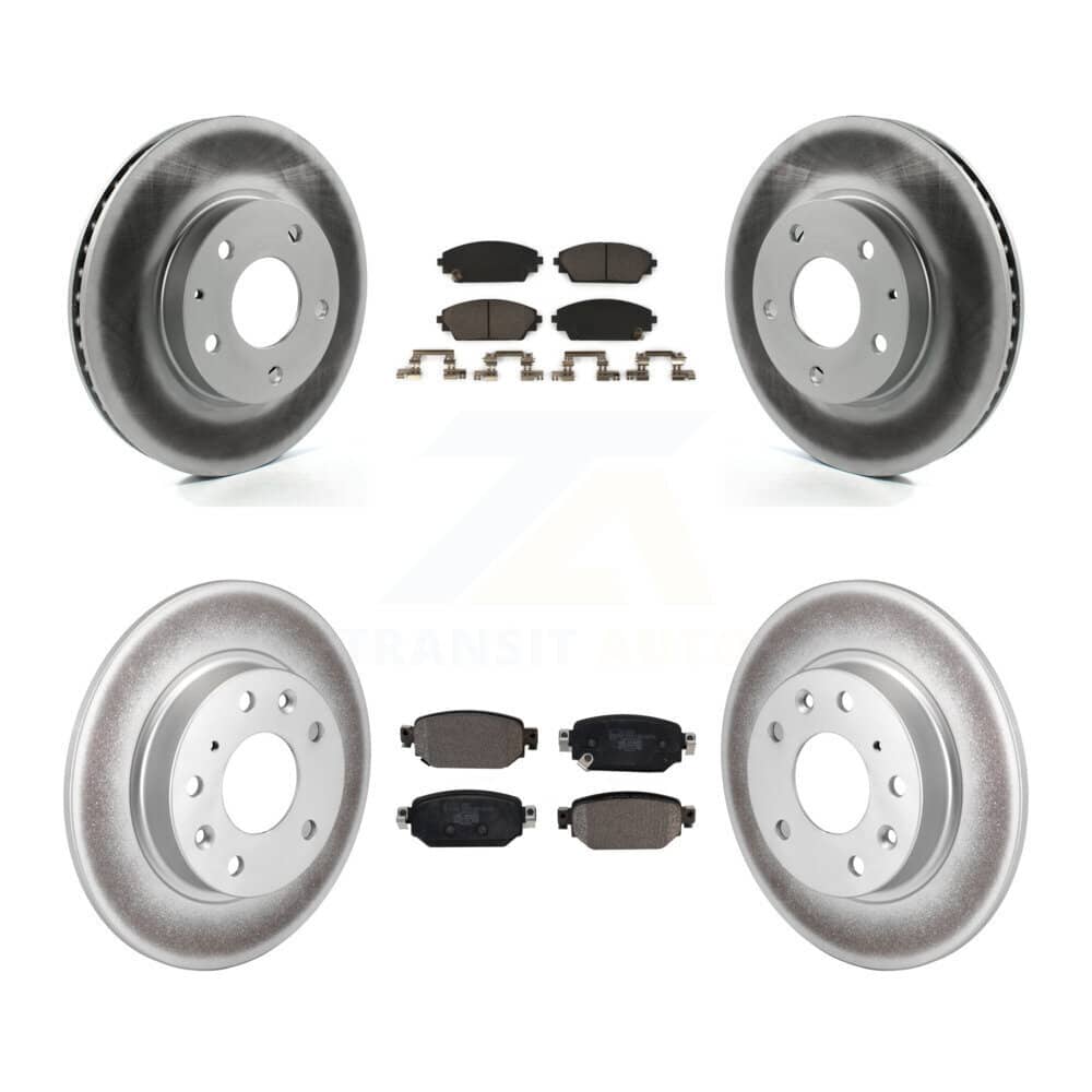 Transit Auto - KGT-102390 - Front and Rear Disc Brake Kits