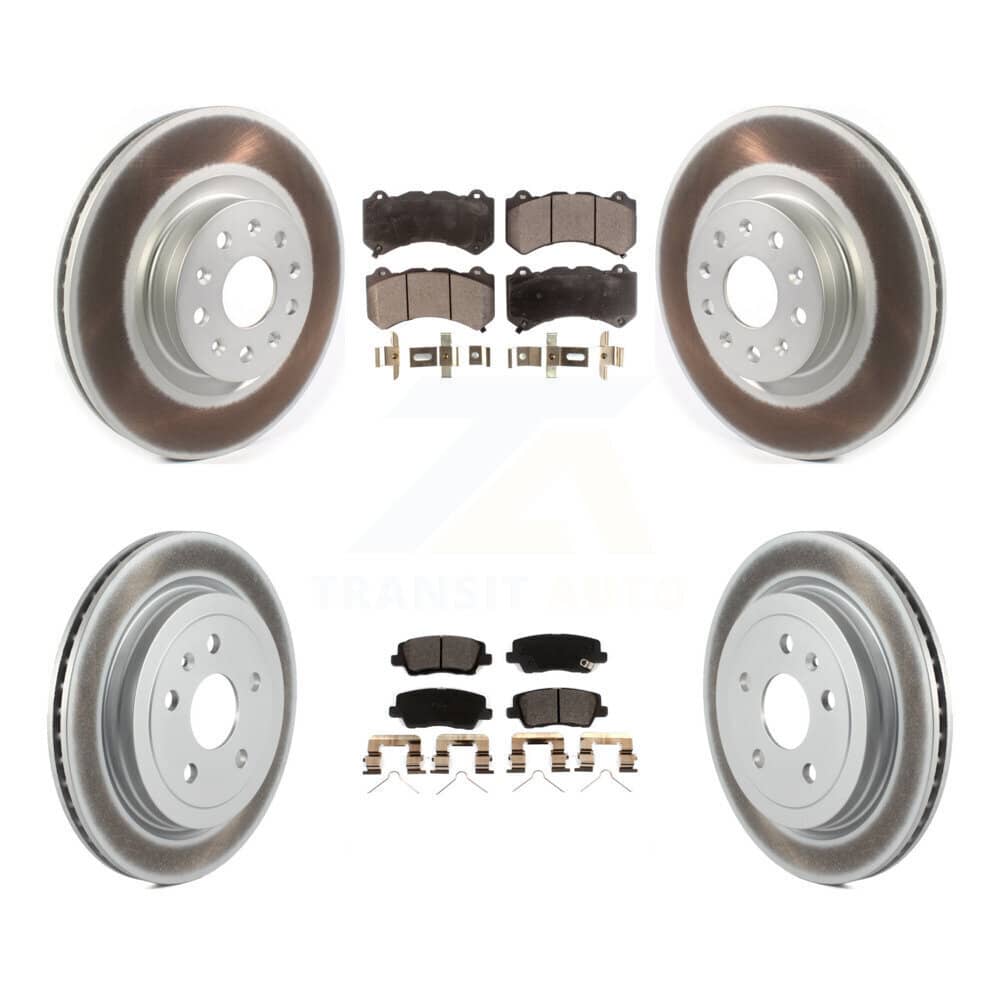 Transit Auto - KGT-102421 - Front and Rear Disc Brake Kits