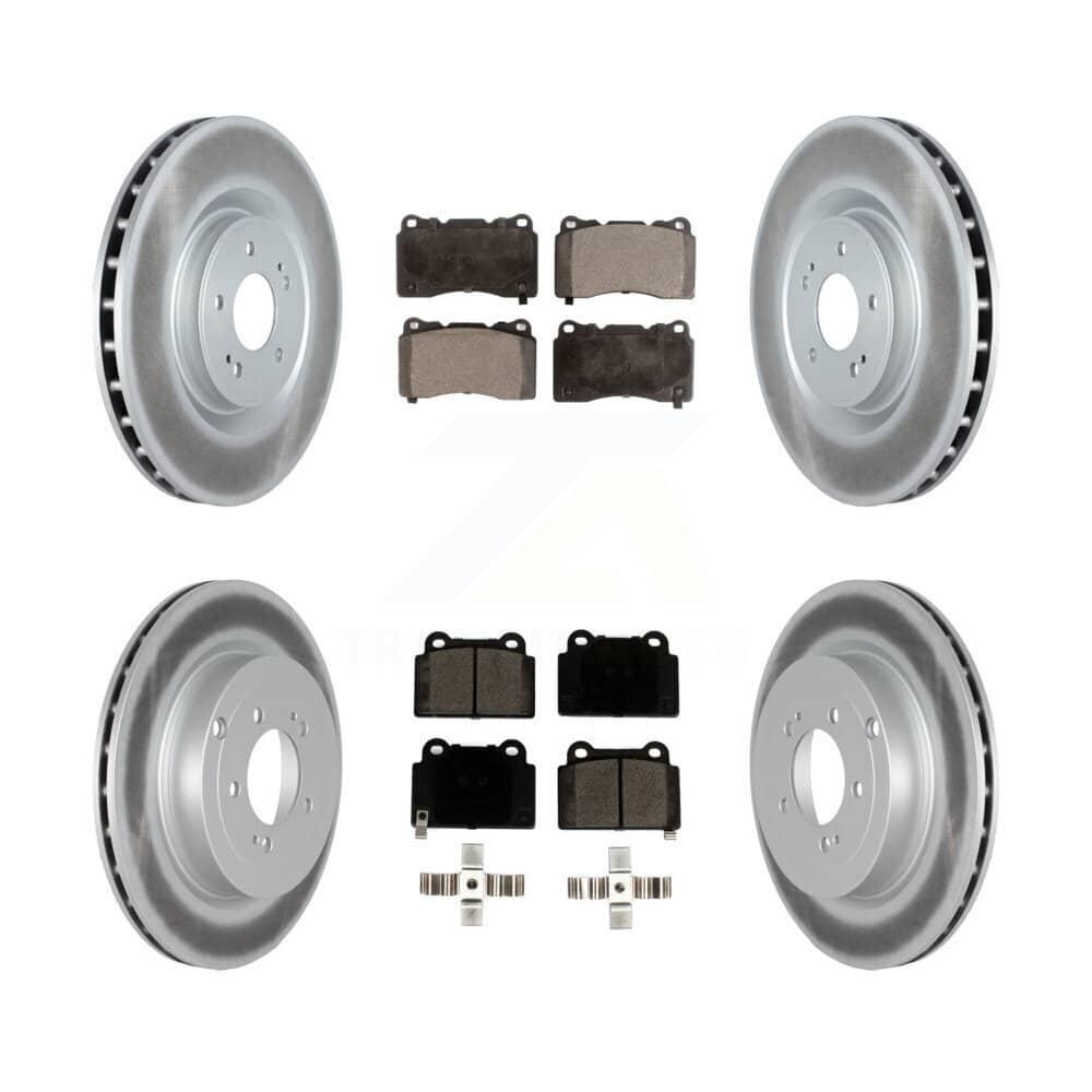 Transit Auto - KGT-102464 - Front and Rear Disc Brake Kits