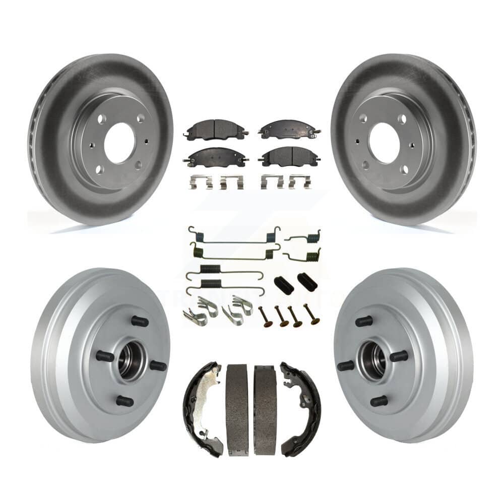 Transit Auto - KGT-102487 - Front and Rear Disc Brake Kits