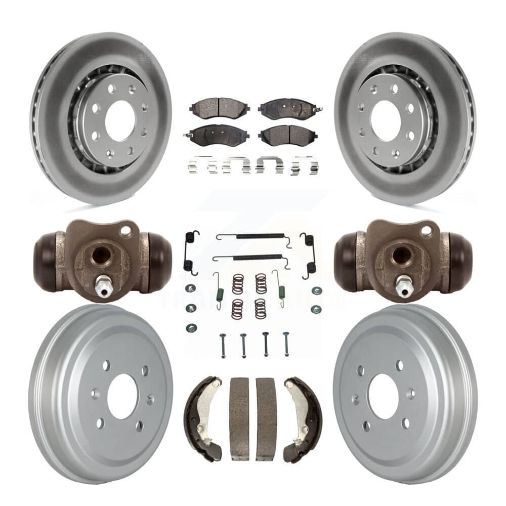 Transit Auto - KGT-102492 - Front and Rear Disc Brake Kits