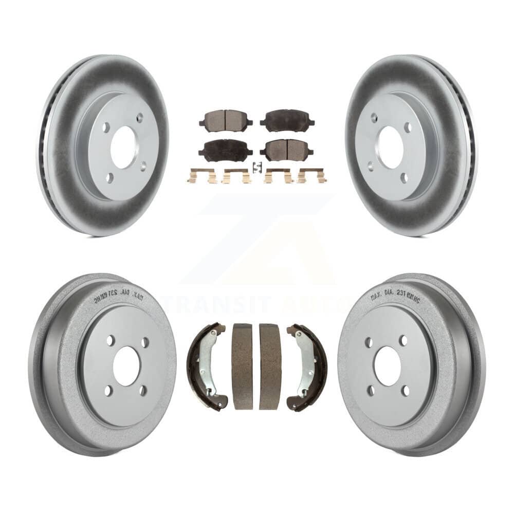 Transit Auto - KGT-102512 - Front and Rear Disc Brake Kits