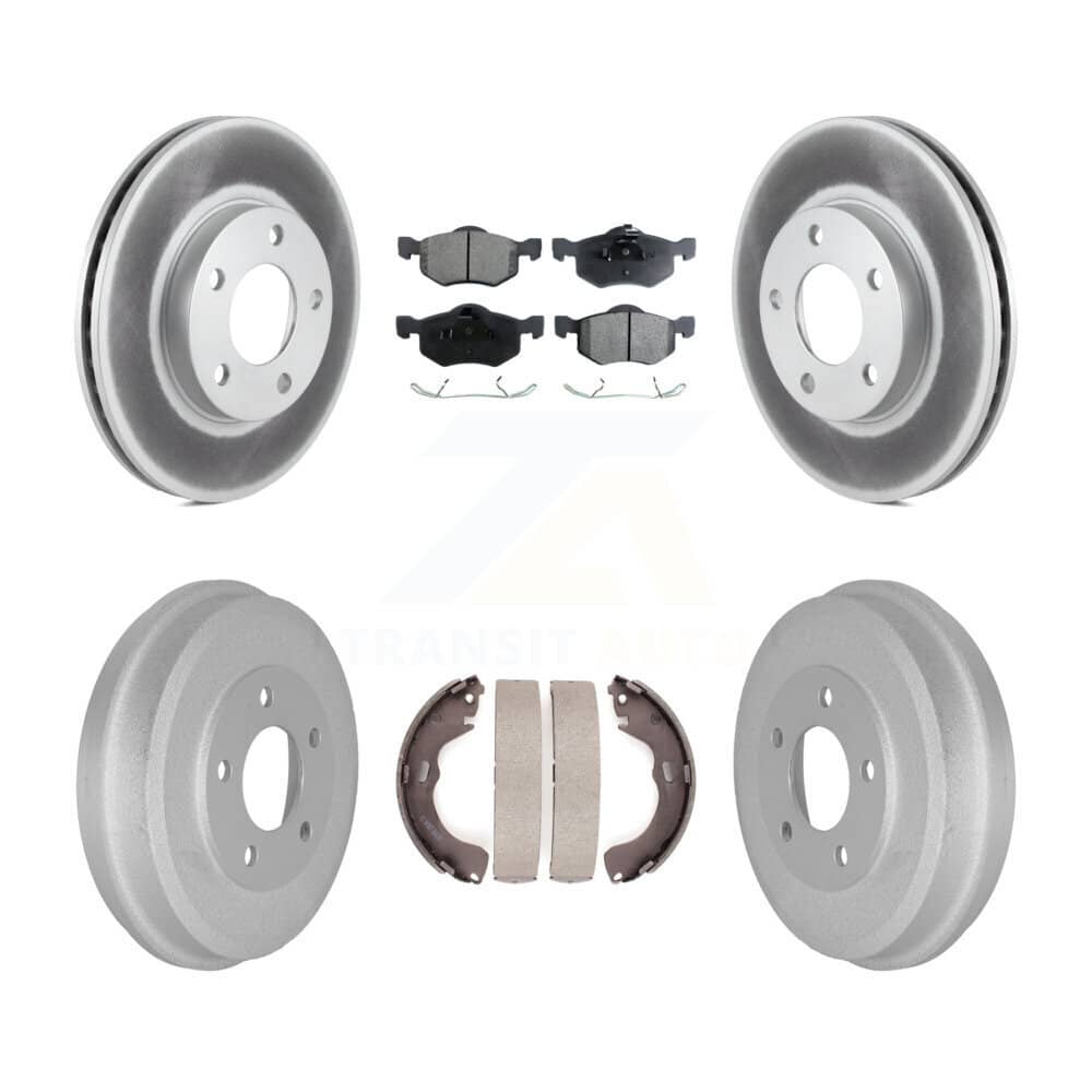 Transit Auto - KGT-102563 - Front and Rear Disc Brake Kits