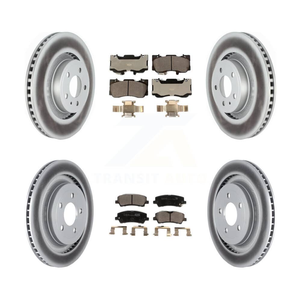 Transit Auto - KGT-102620 - Front and Rear Disc Brake Kits