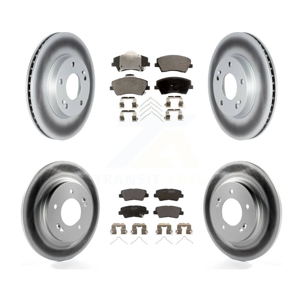 Transit Auto - KGT-102746 - Front and Rear Disc Brake Kits