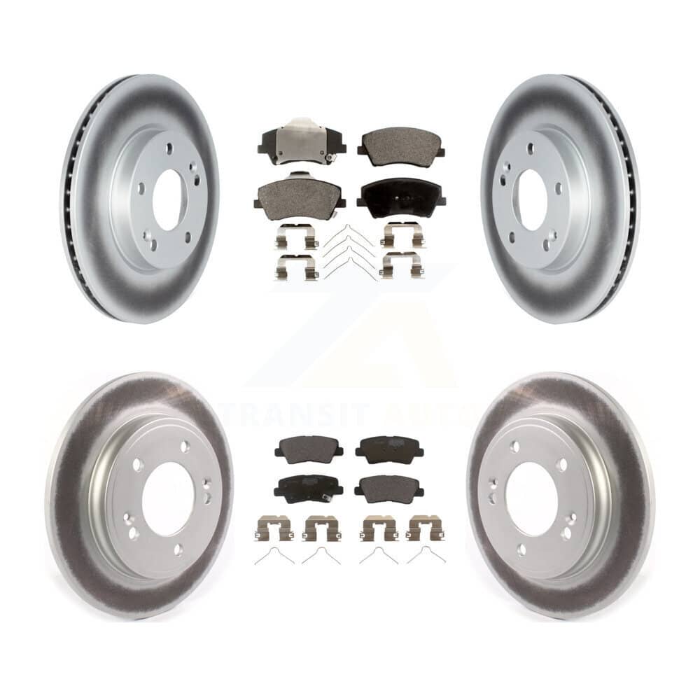 Transit Auto - KGT-102747 - Front and Rear Disc Brake Kits