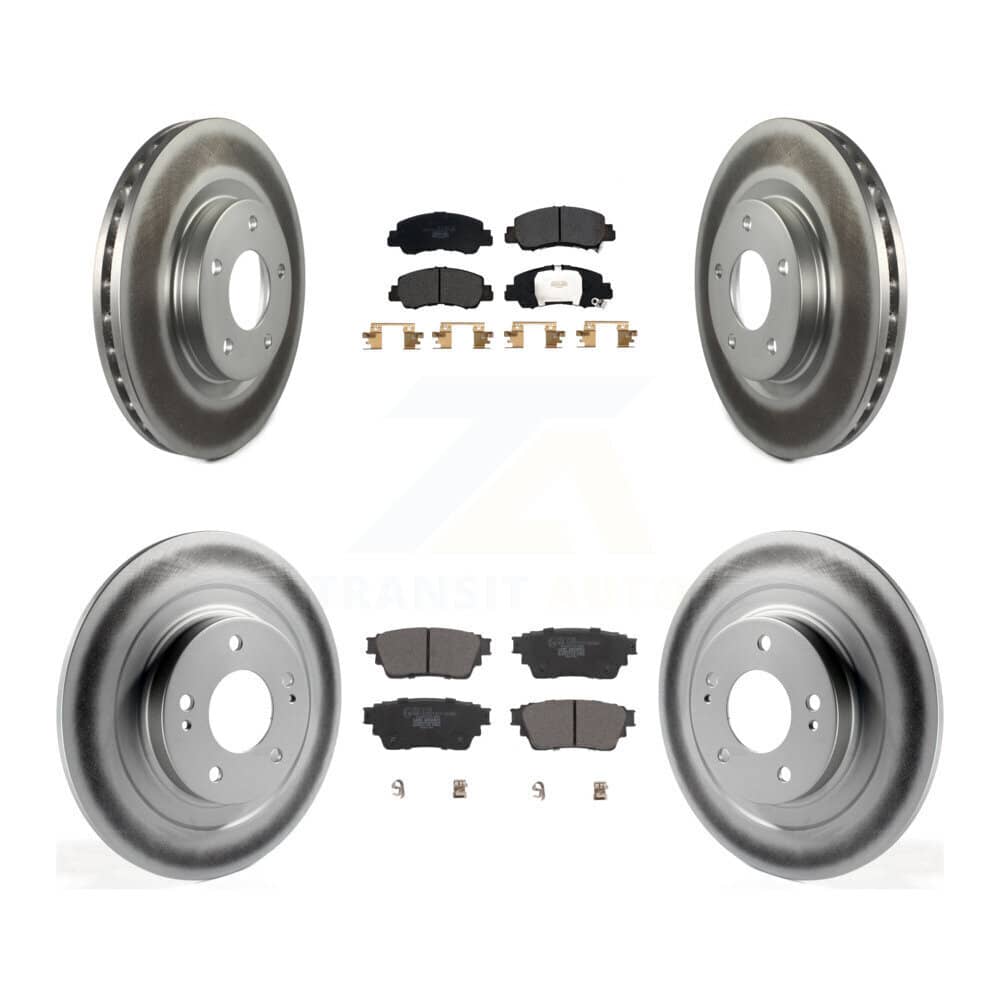 Transit Auto - KGT-102845 - Front and Rear Disc Brake Kits