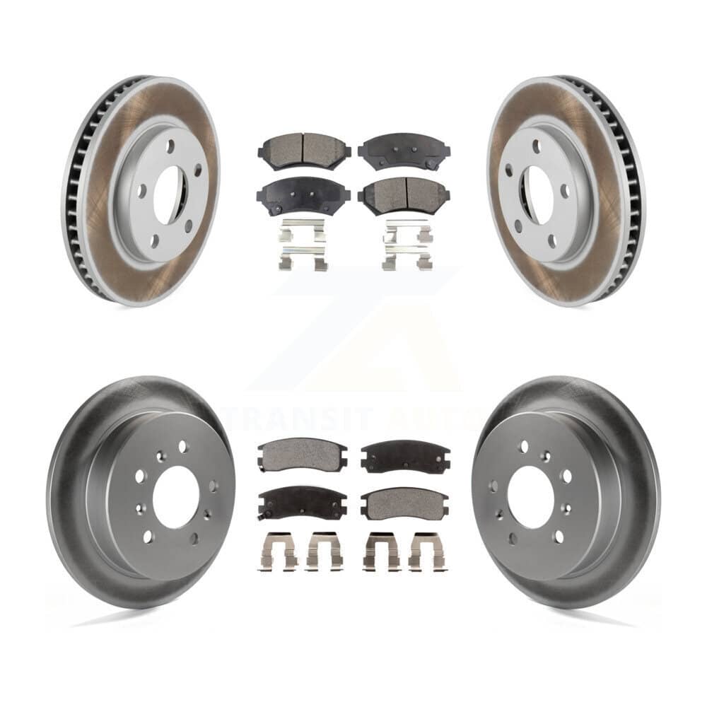 Transit Auto - KGT-102875 - Front and Rear Disc Brake Kits