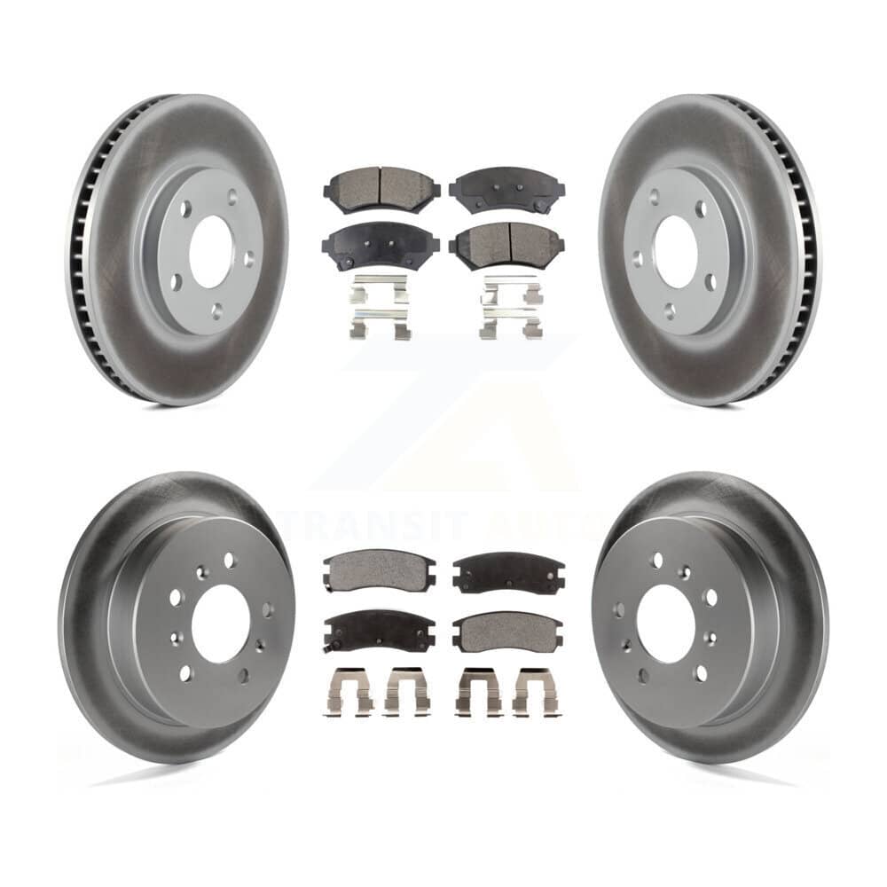 Transit Auto - KGT-102876 - Front and Rear Disc Brake Kits