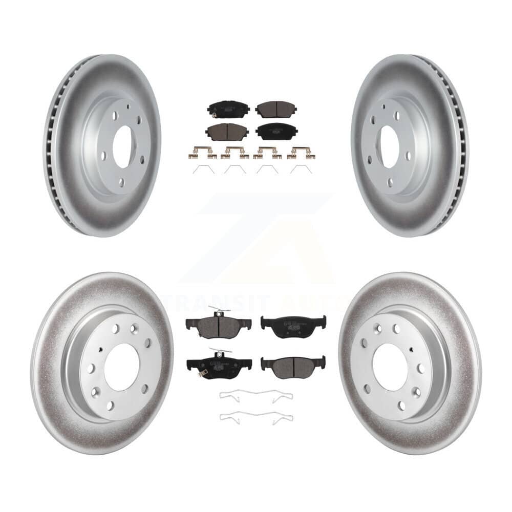 Transit Auto - KGT-102879 - Front and Rear Disc Brake Kits