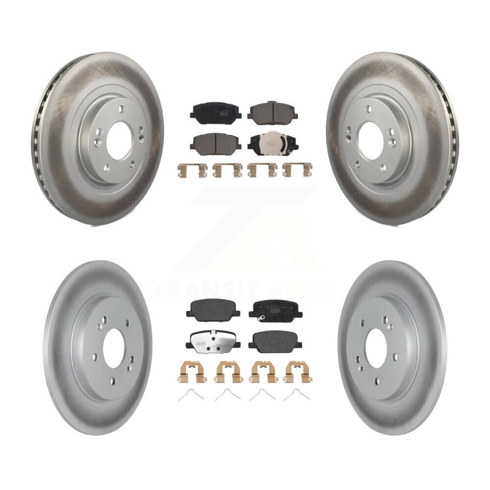 Transit Auto - KGT-102881 - Front and Rear Disc Brake Kits