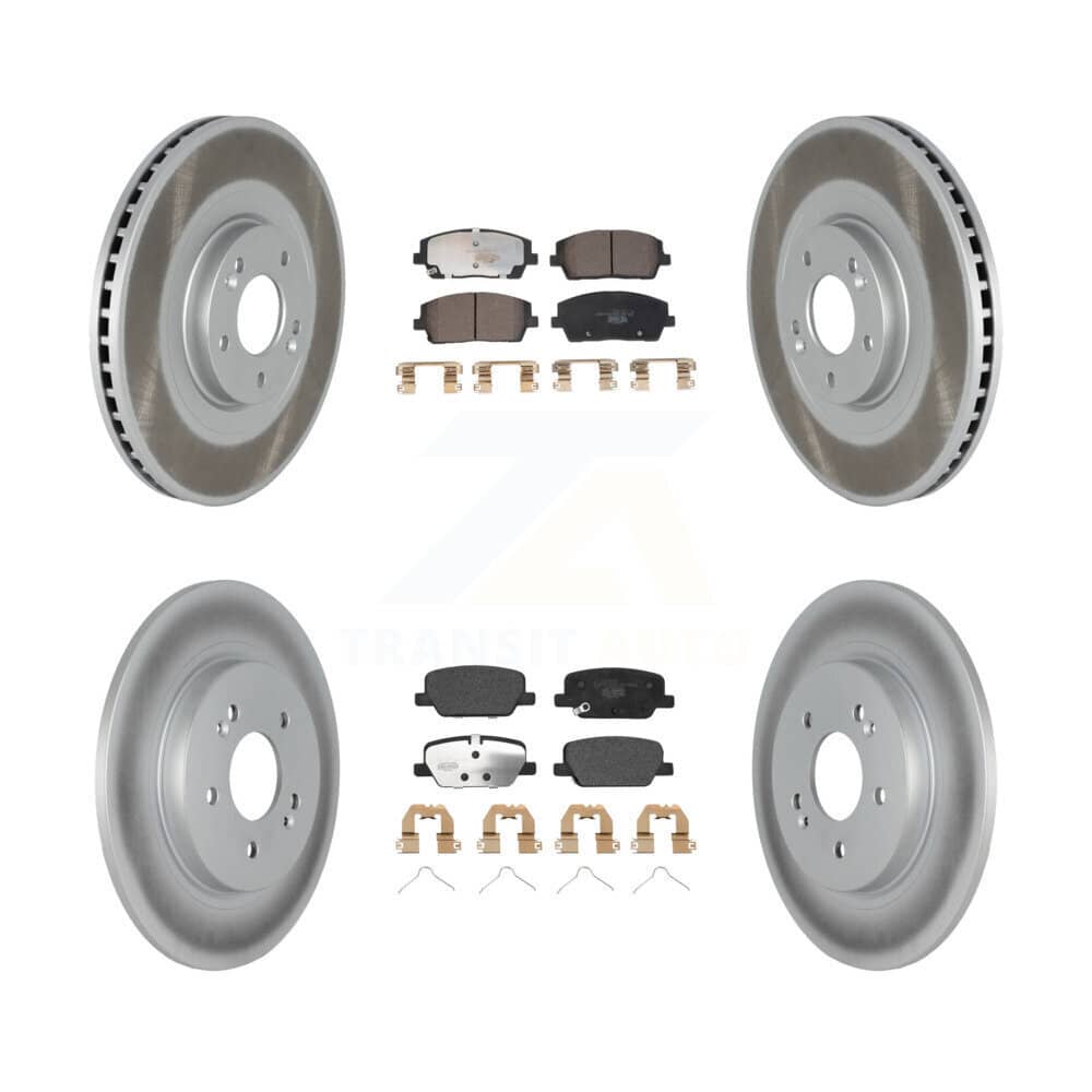 Transit Auto - KGT-102909 - Front and Rear Disc Brake Kits