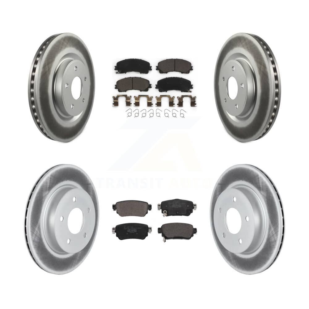 Transit Auto - KGT-103087 - Front and Rear Disc Brake Kits