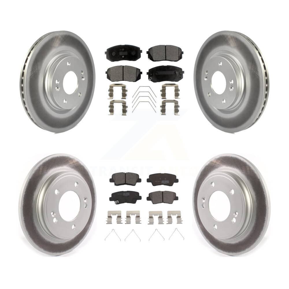 Transit Auto - KGT-103098 - Front and Rear Disc Brake Kits