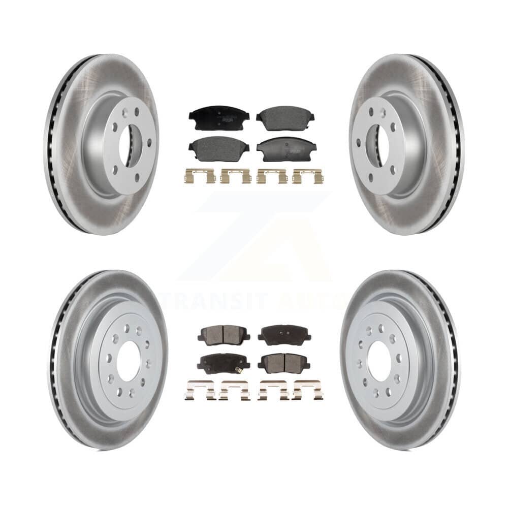 Transit Auto - KGT-103215 - Front and Rear Disc Brake Kits