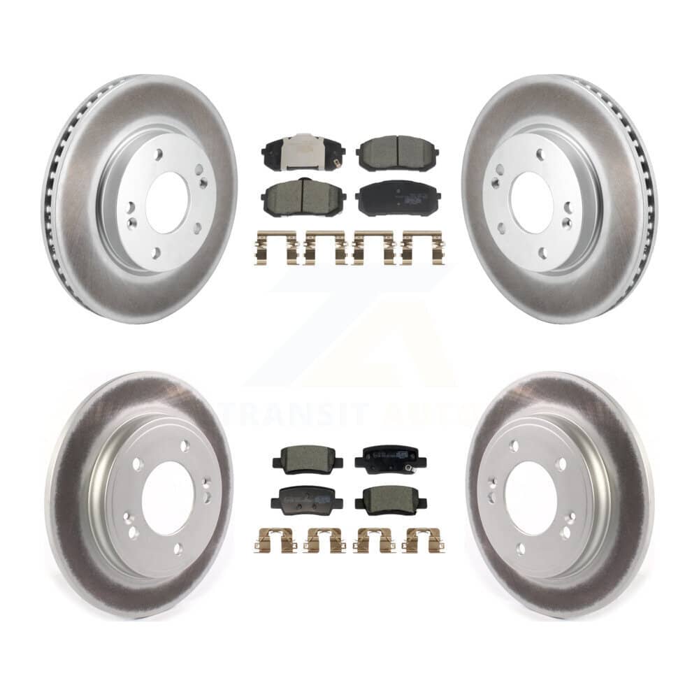 Transit Auto - KGT-103222 - Front and Rear Disc Brake Kits