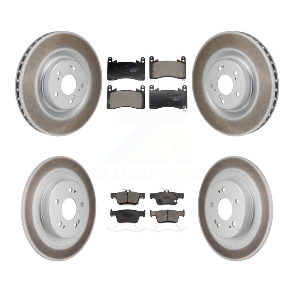Transit Auto - KGT-103371 - Front and Rear Disc Brake Kits