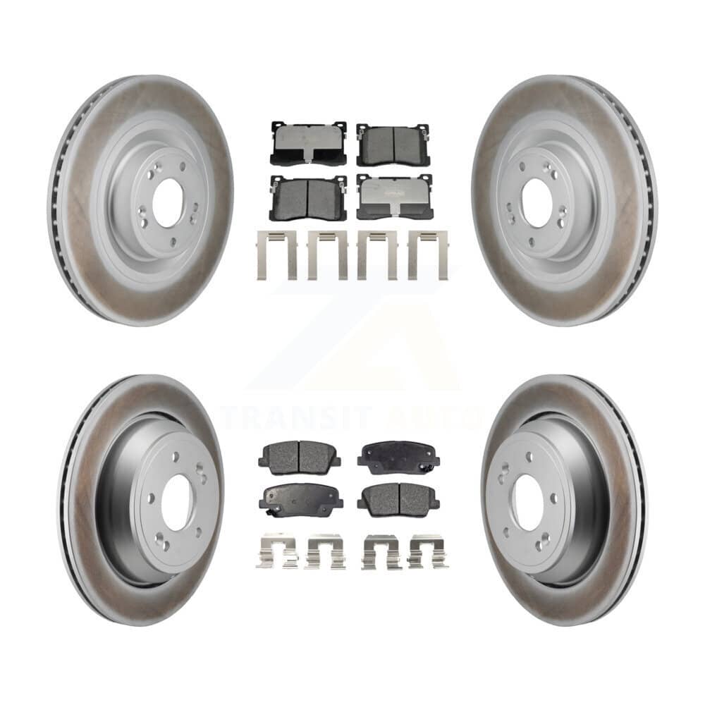 Transit Auto - KGT-103401 - Front and Rear Disc Brake Kits