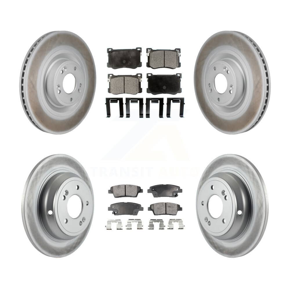 Transit Auto - KGT-103402 - Front and Rear Disc Brake Kits