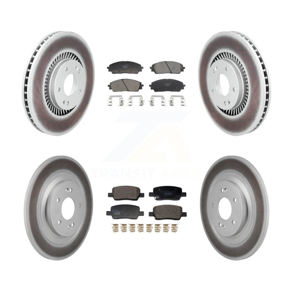 Transit Auto - KGT-103416 - Front and Rear Disc Brake Kits