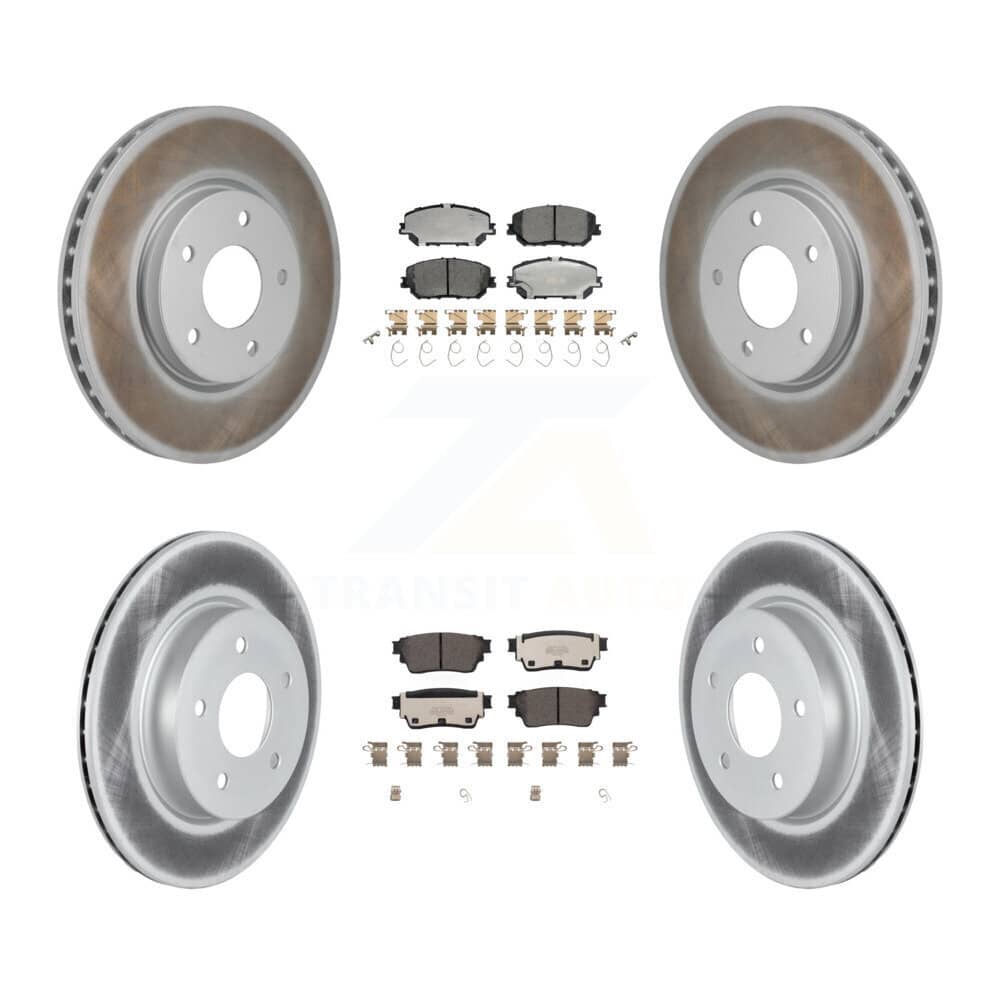 Transit Auto - KGT-103417 - Front and Rear Disc Brake Kits