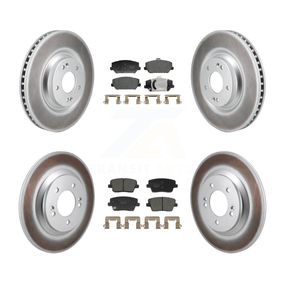 Transit Auto - KGT-103422 - Front and Rear Disc Brake Kits