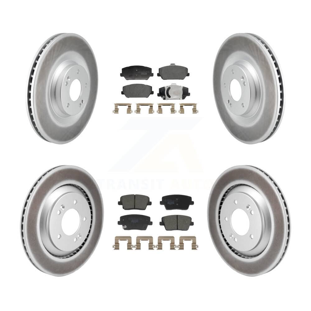 Transit Auto - KGT-103423 - Front and Rear Disc Brake Kits