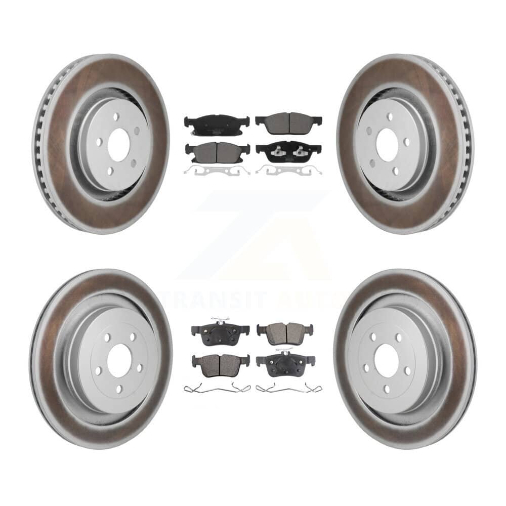 Transit Auto - KGT-103428 - Front and Rear Disc Brake Kits
